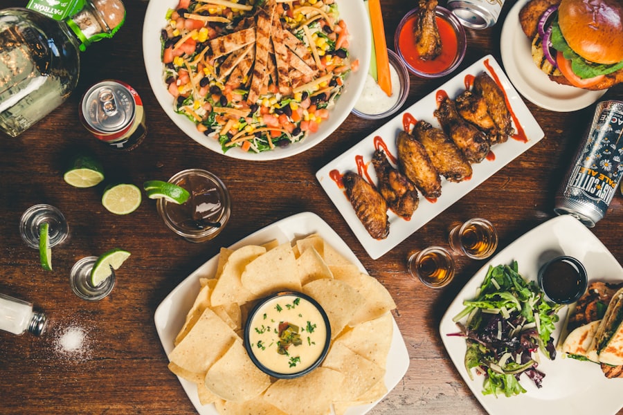A spread of curated restaurant dishes